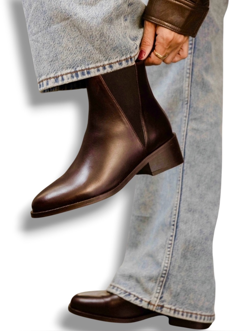 Bobbies Paris Camden Ankle Boot in Irish Coffee Brown Size 42 US 11.5